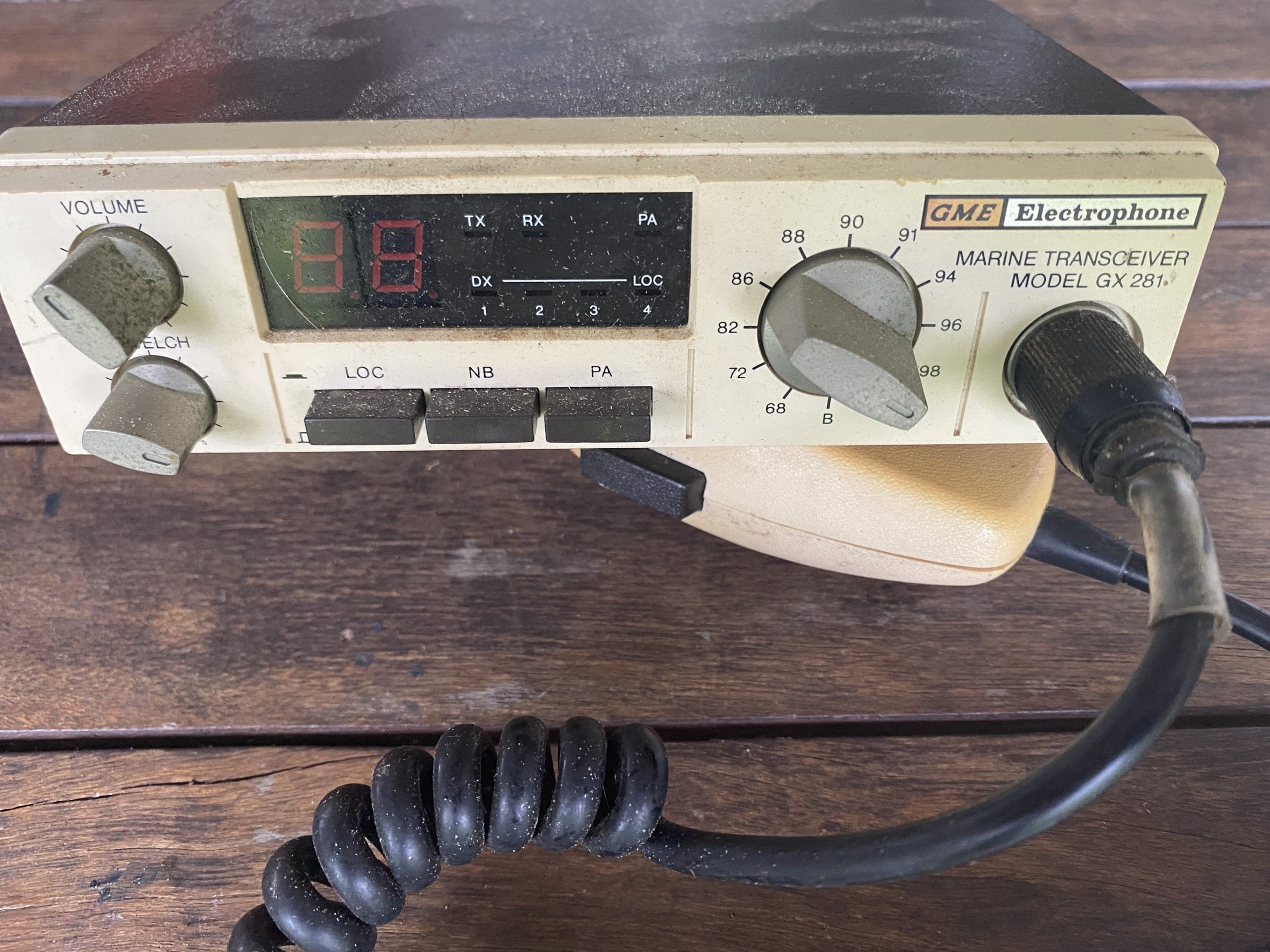 GME GX281 27Mhz, AM Marine Radio