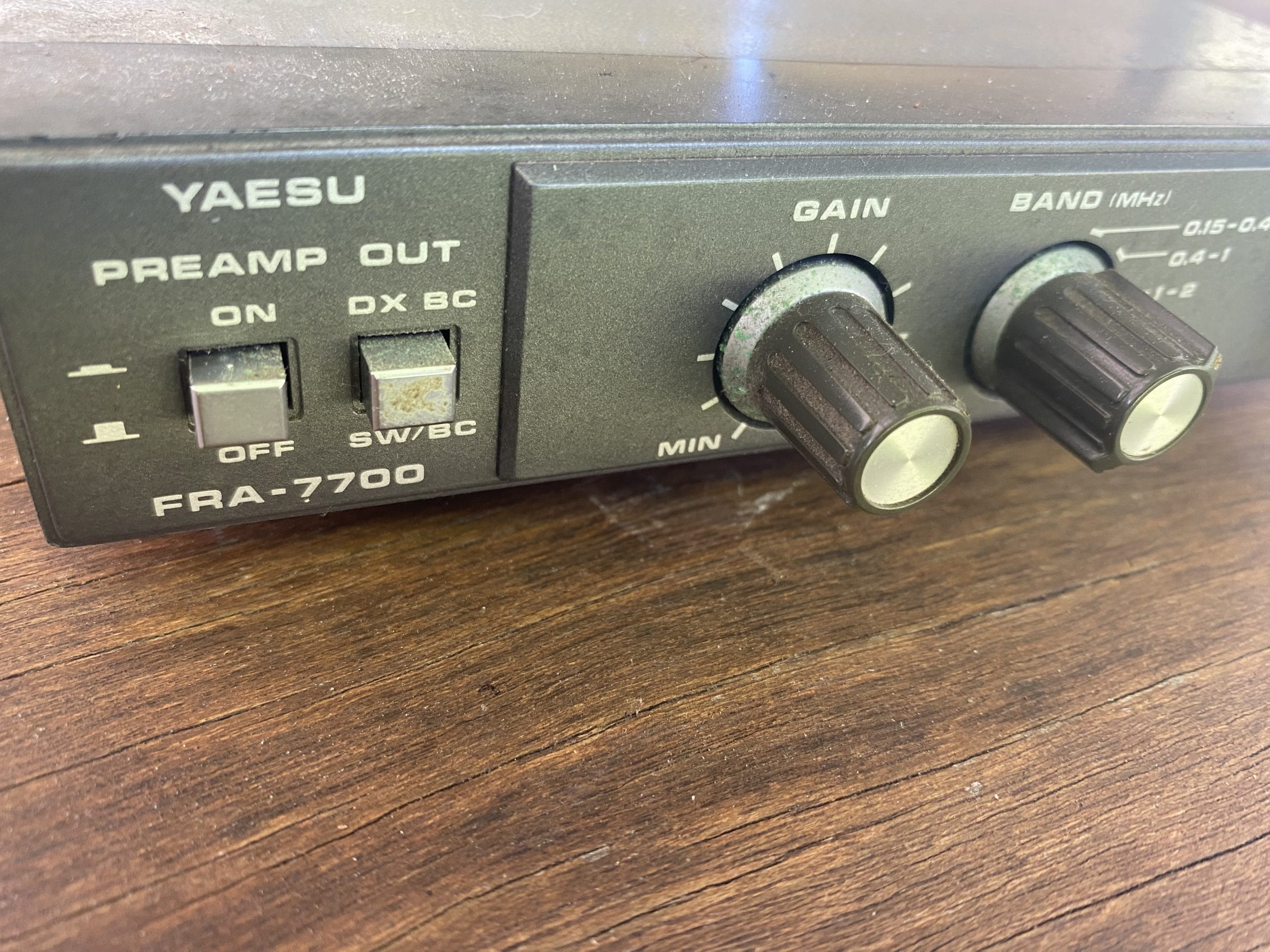 Yaesu FRA 7700 Preamp