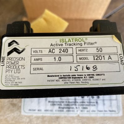 Islatrol Active tracking filter